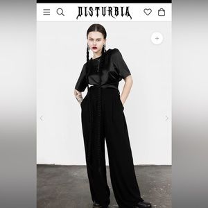 Disturbia wide leg pant